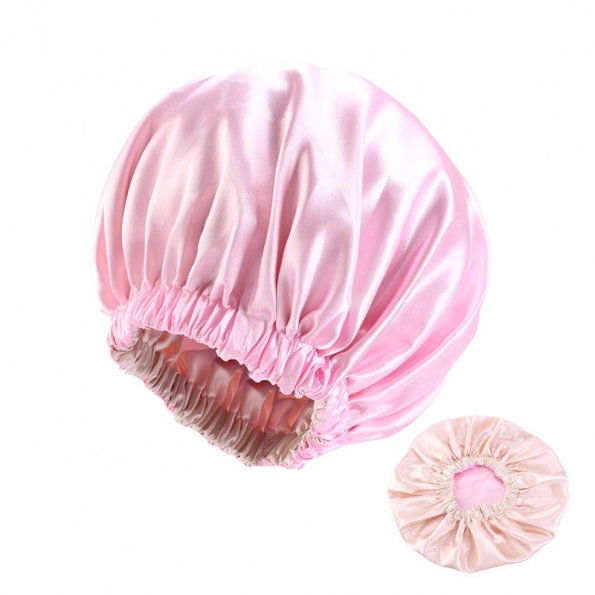 Satin Bonnet Mix Colors Pink And White