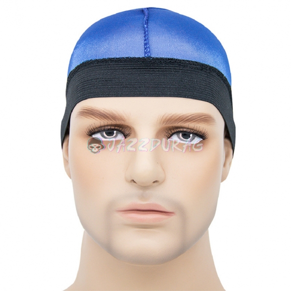 Wave Cap For Adults Solid Color Blue