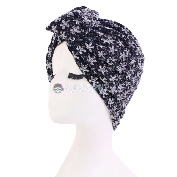 Turbans For Women Flower Print White