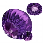 Satin Bonnet Mix Colors Purple And Purple