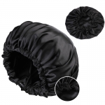 Satin Bonnet Mix Colors Black And Black