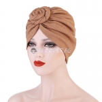 Turbans For Women Solid Color Brown