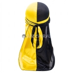 Silk Durag Yellow Black Mixed Colors
