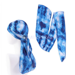 Silk Durag Tie Dye Sapphire