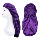 Braid Bonnet Solid Color Purple