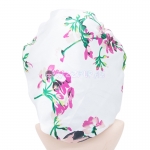 Silk Bonnet Printing White