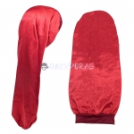 Braid Bonnet for Adults Red