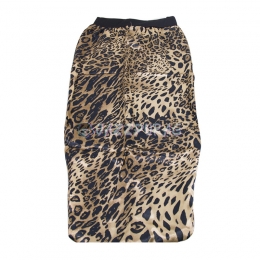 Braid Bonnet Light Blue Pattern Print