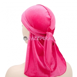 Durag Velour Rose Rouge