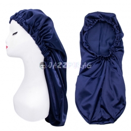 Braid Bonnet Solid Color Dark Blue