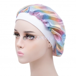 Shiny Silk Bonnet Light Pink