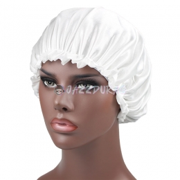 Silky Bonnet White