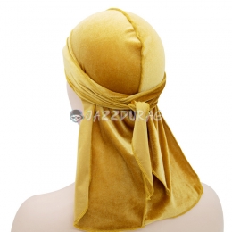 Durag Velours Gingembre