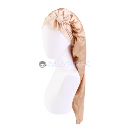 Braid Bonnet Bow Rose Gold
