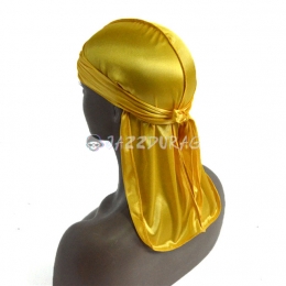 Silk Durag Solid Color Ginger Print