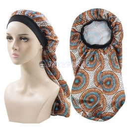 Braid Bonnet Marron Impression