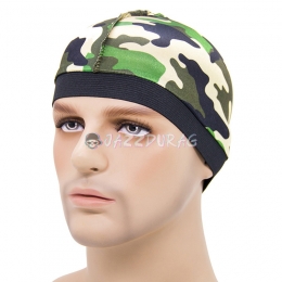 Wave Cap Imprimé Camo Vert