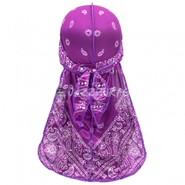 Bandana Durag Printing Purple