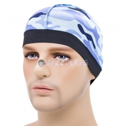FASHION-Unisexe Femmes Hommes Bonnet Crâne Fitted Plain Head Wrap Sport Wave Cap 