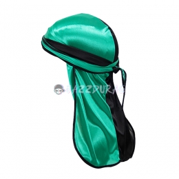 Silk Durag Mastic Noir et Vert