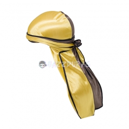 Silk Durag Mastic Jaune et Noir