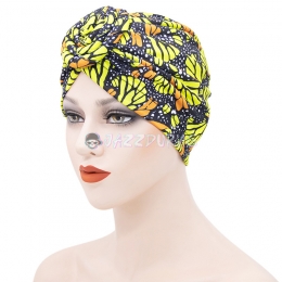 Turbans For Women Printing Black
