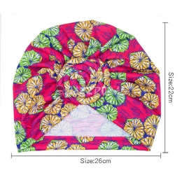 Turbans For Women Printing Red