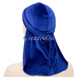 Durag Velours Bleu