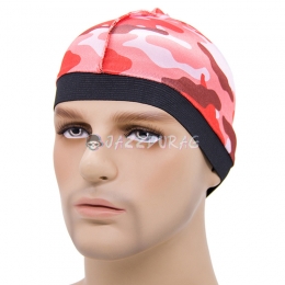 Wave Cap Imprimé Camo Rouge