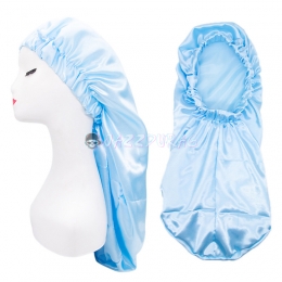 Braid Bonnet Solid Color Light Blue
