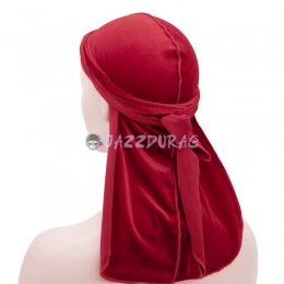 Durag Velour Vin Rouge