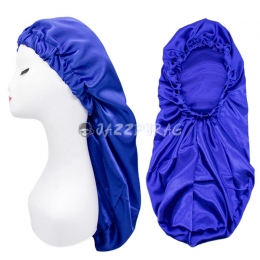 Braid Bonnet Solid Color Blue