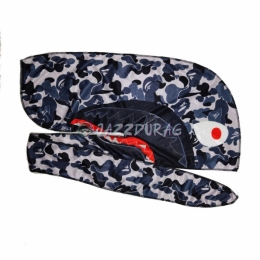 Silk Designer Durag Style 7 Dark Blue