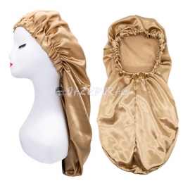 Braid Bonnet Solid Color Brown