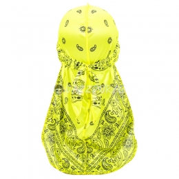 Bandana Durag Jaune